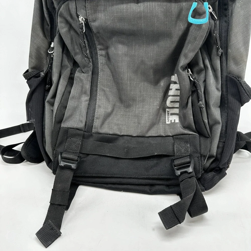 Thule Backpack Mens Large Multi Pocket Laptop Sleeve Hiking Travel Bag